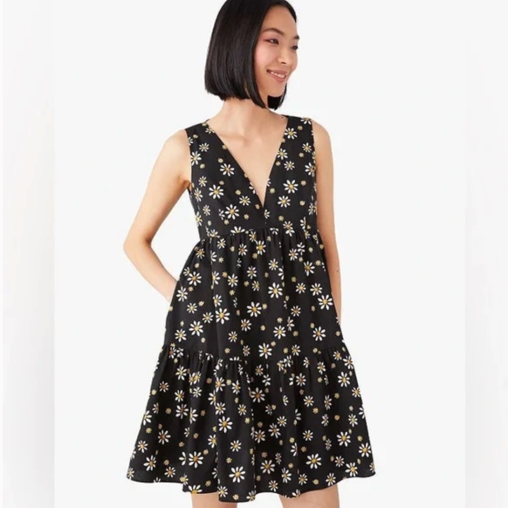 Kate Spade New York Daisy Dots Vineyard Mini Dress Size 2